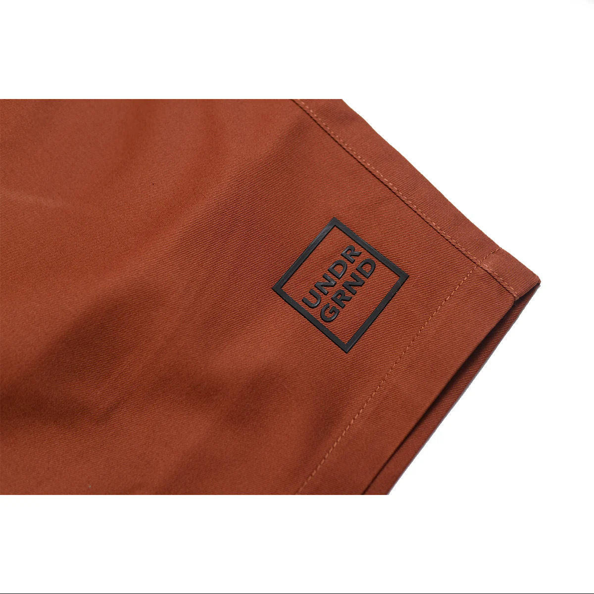 Underground Box Logo Walk Shorts - Clay - Image 3