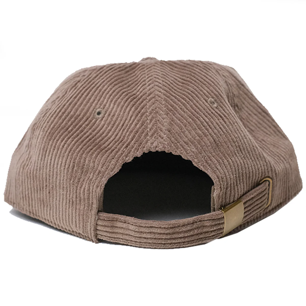 Underground "Chain" Corduroy 6 Panel Hat - Brown - Image 2