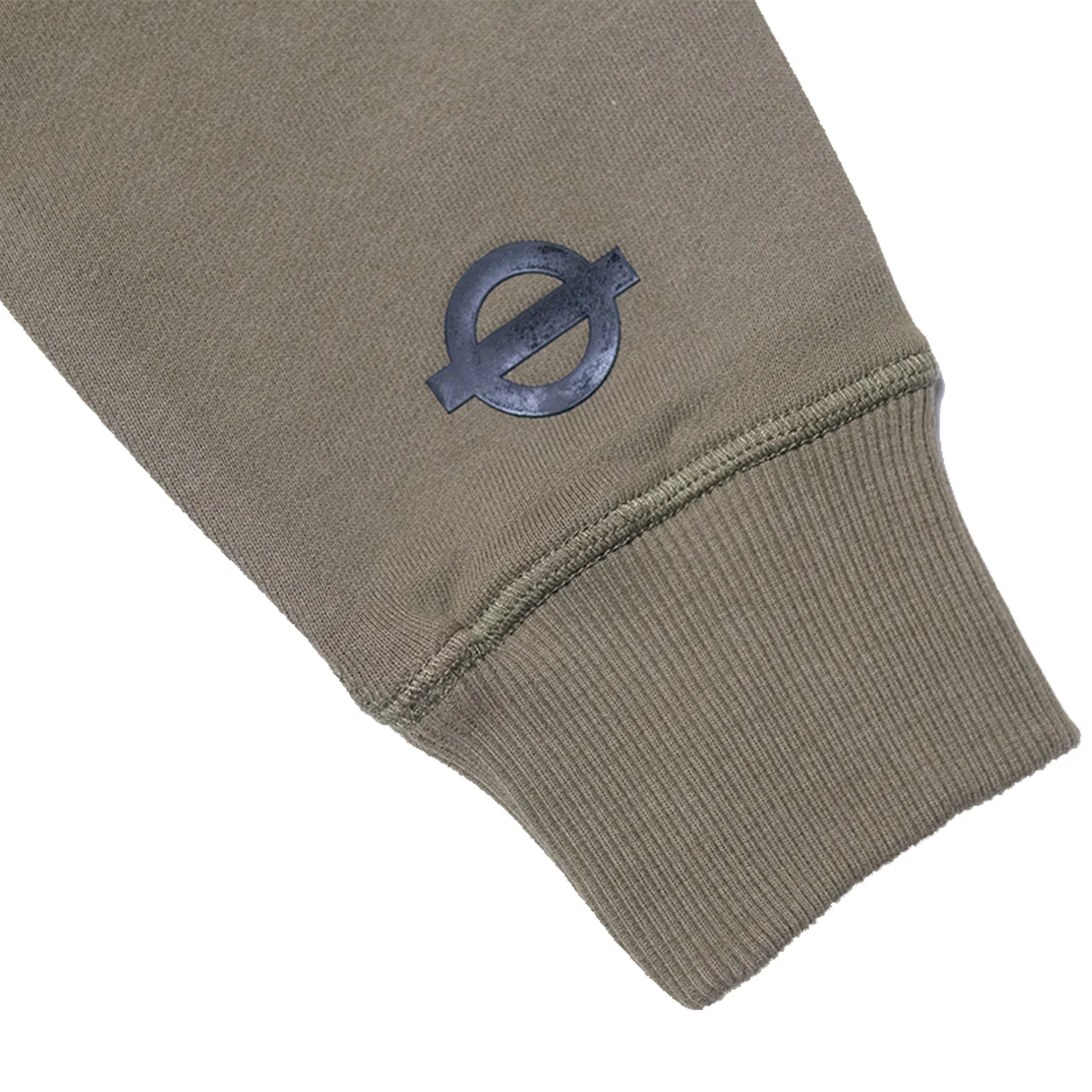 Underground Cloud Camo Box Logo Crew Neck - Army Green - Image 3