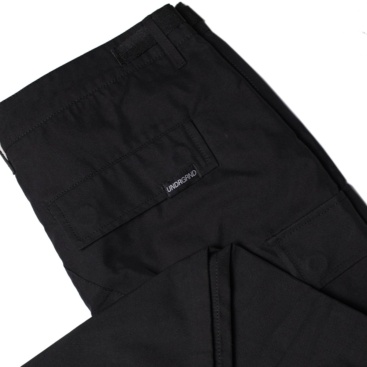 Underground Logo Cargo Pants - Black - Image 3