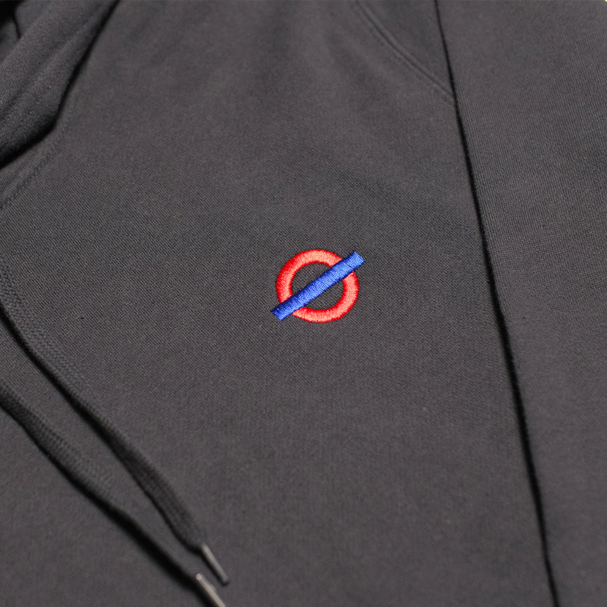 Underground Roundel Hoodie - Blue Graphite - Image 2