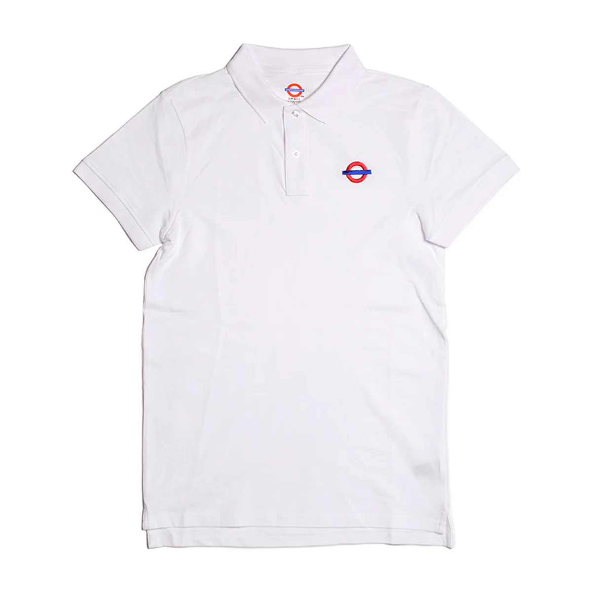 Underground Roundel Logo Polo - White
