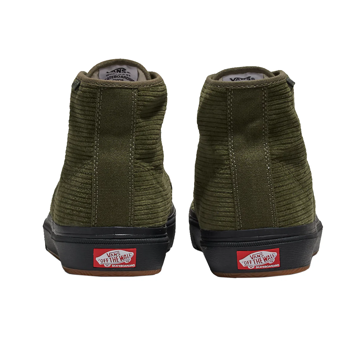 Vans Crockett High Pro Decon - Olive/Black Corduroy - Image 4