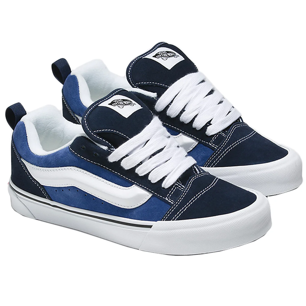 Vans Knu Skool - Navy/White - Image 2