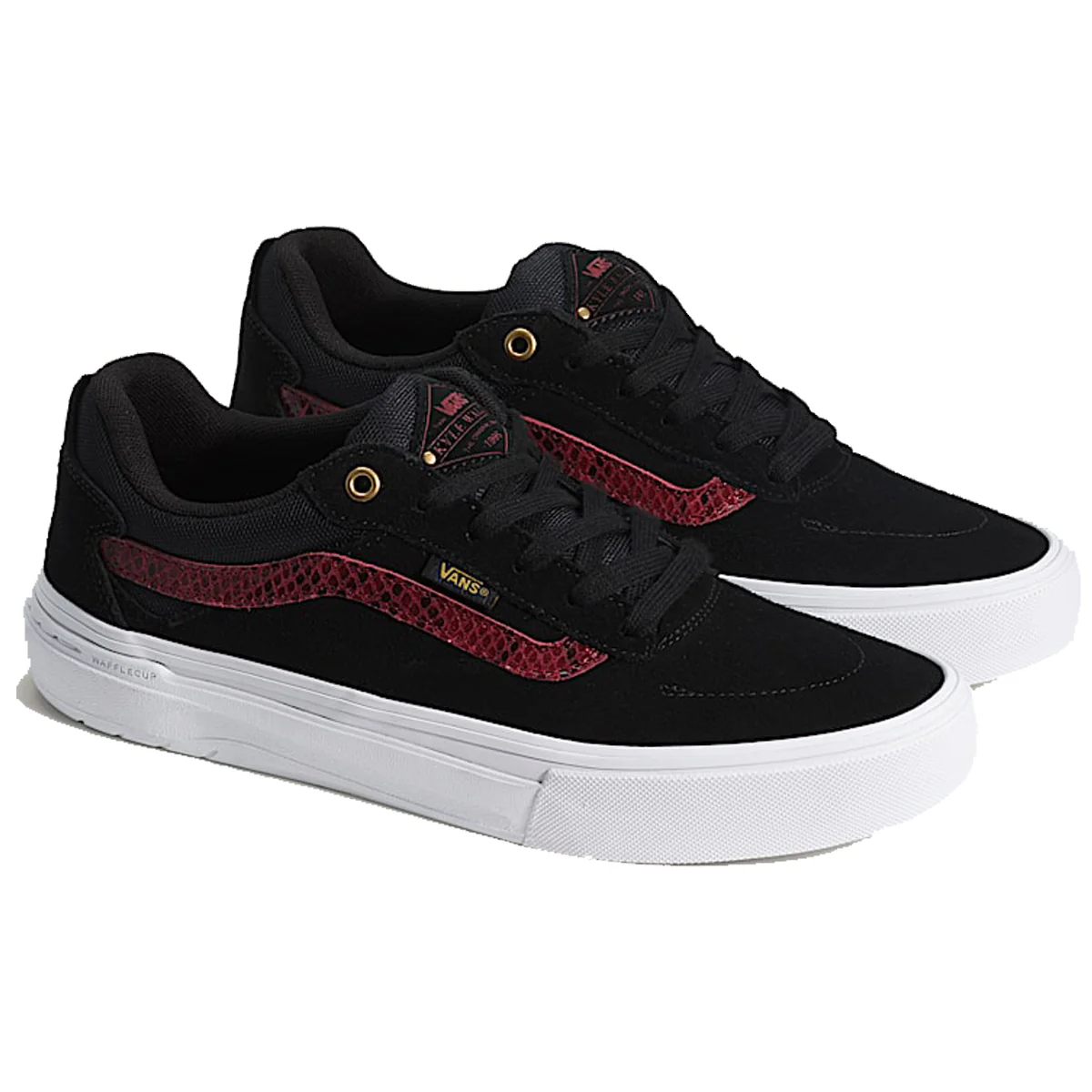 Vans Kyle Walker Pro - Black/ Red Python - Image 2