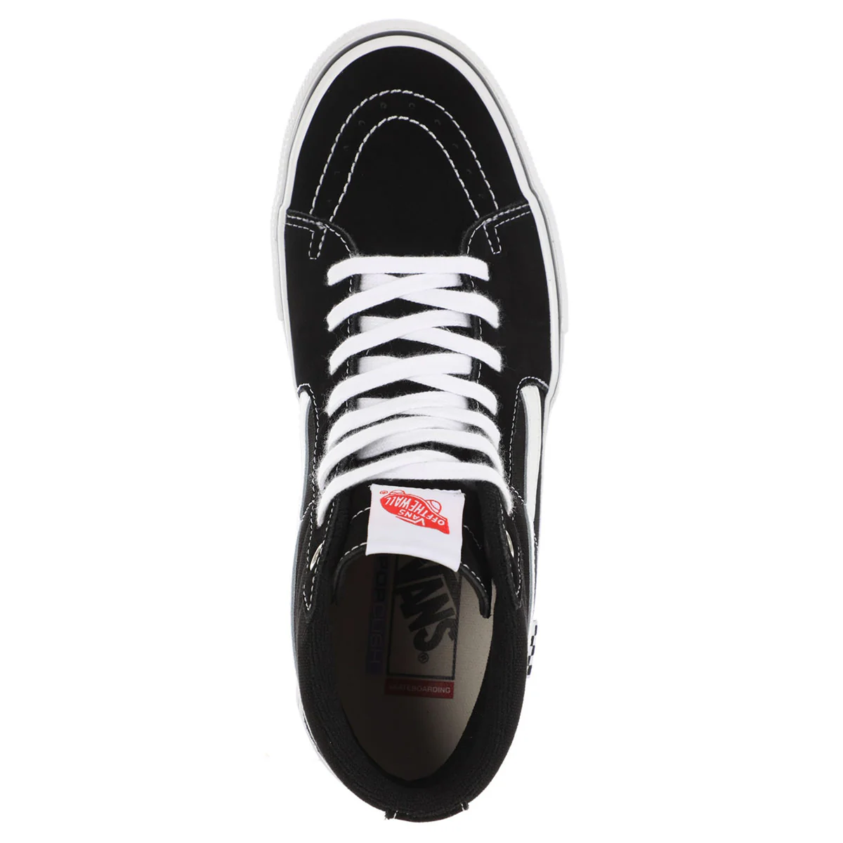 Vans Skate Sk8-Hi - Black/White - Image 4