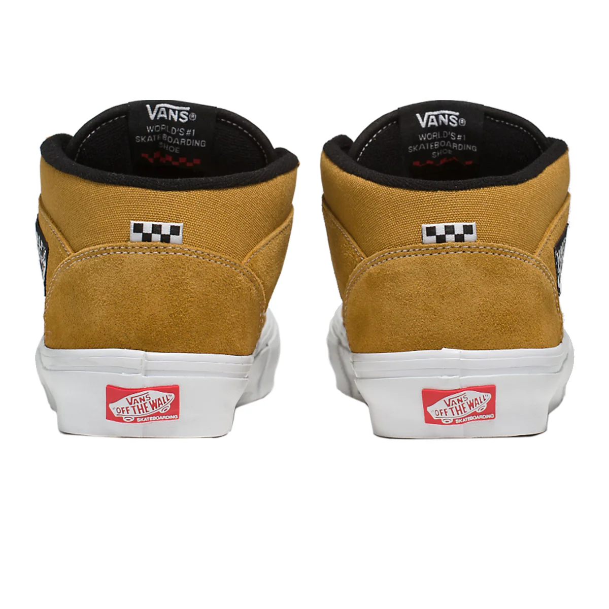 Vans Skate Half Cab - Gold/White - Image 4