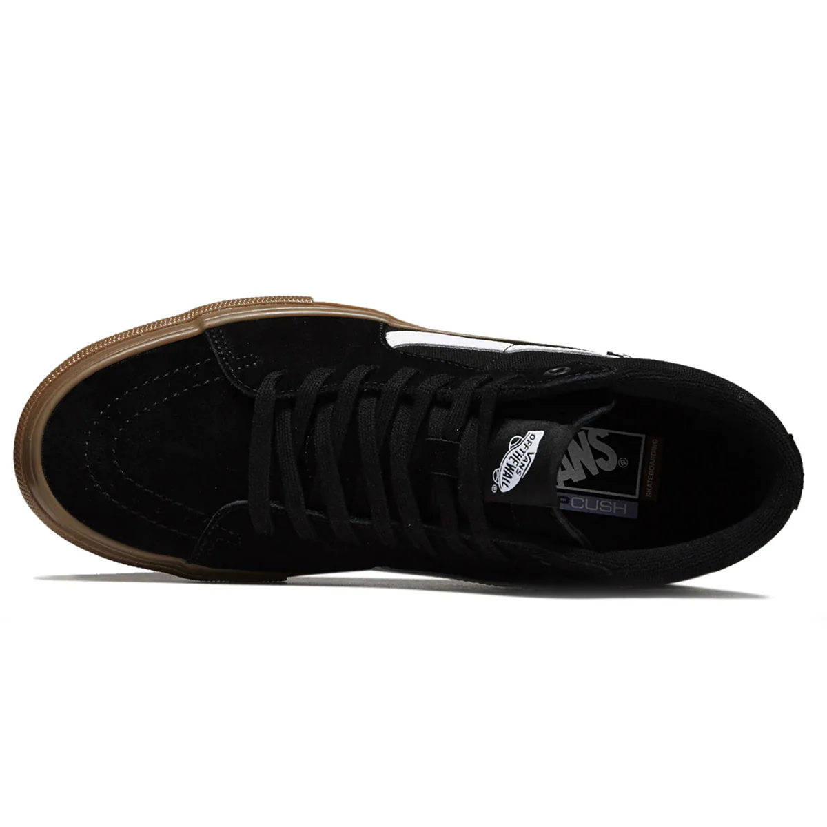 Vans Skate Sk8-Hi - Black/Gum - Image 3