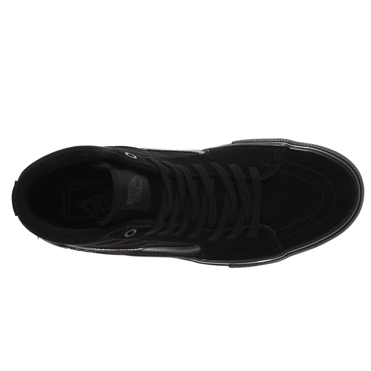 Vans Skate Sk8-Hi - Blackout Suede - Image 3