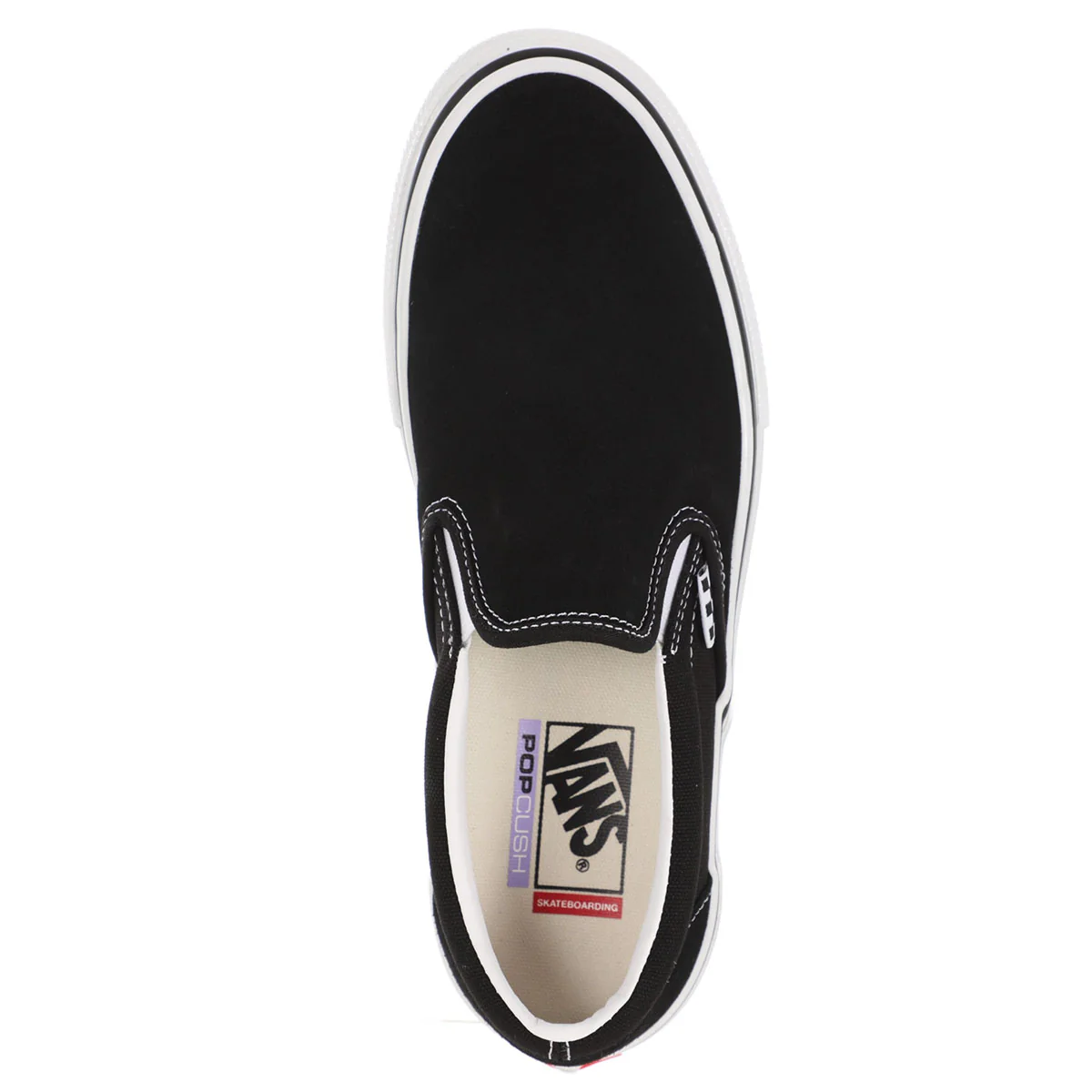 Vans Skate Slip-On - Black/White - Image 4